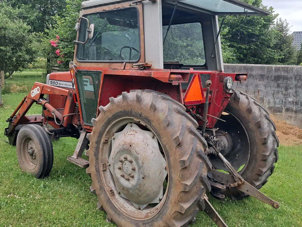 Billede 4 - Massey Ferguson 590 m. Gyro frontlæsser