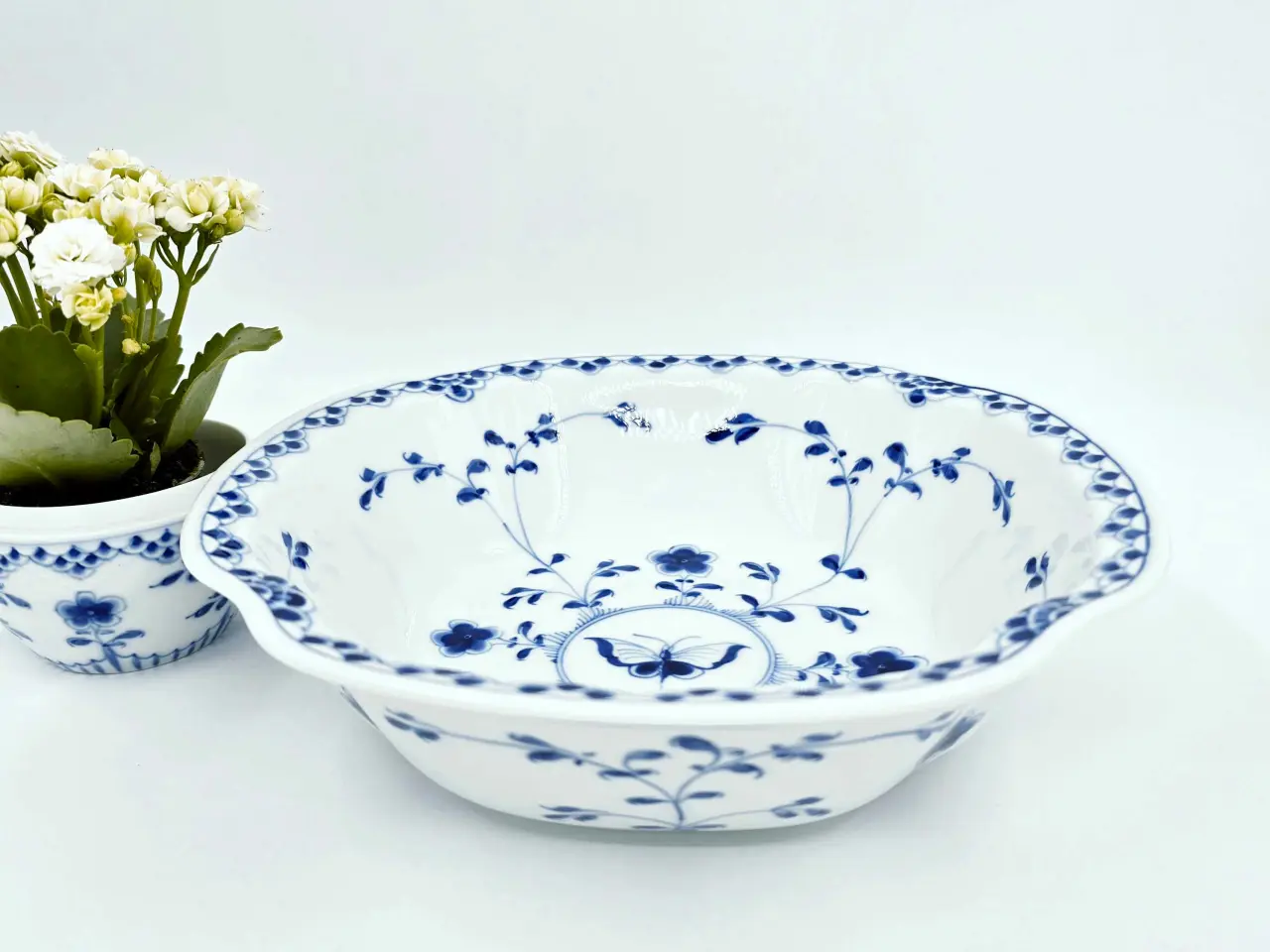 Billede 1 - Dickens Sommerfugl kartoffelskål Porcelæn