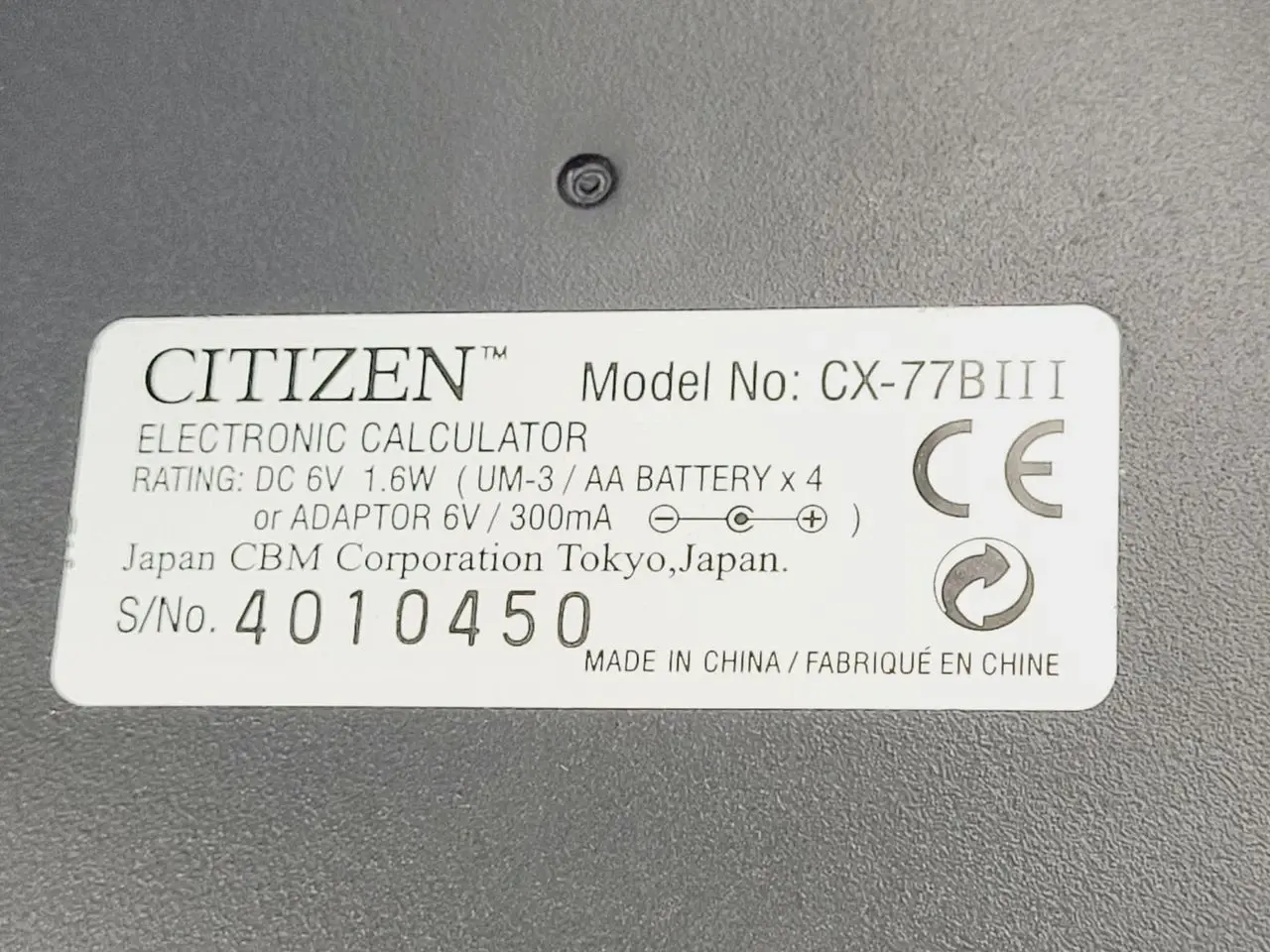 Billede 5 - ⭐️ Lommeregner - Citizen CX-77b III