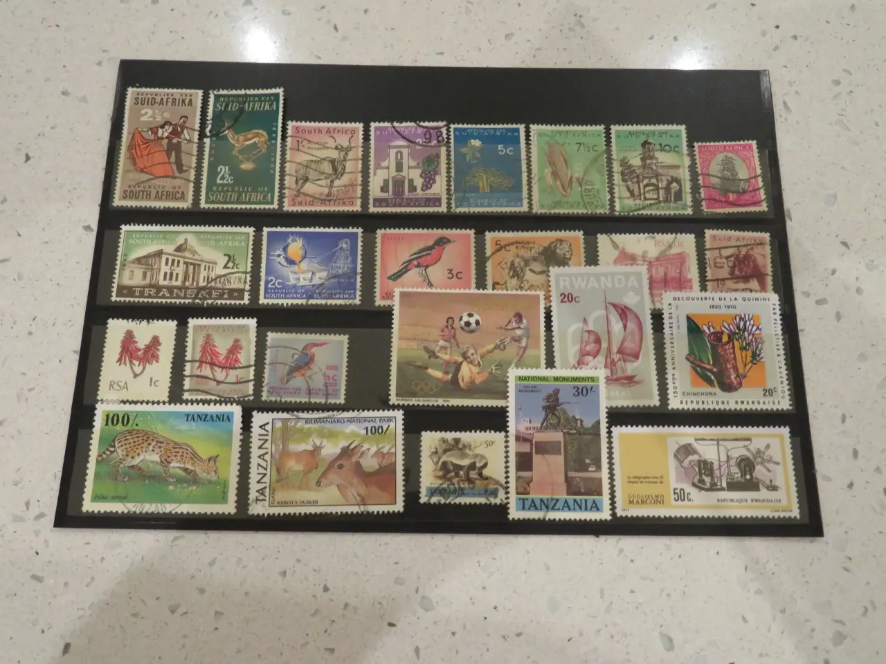 Billede 1 - Afrika/Africa, 39 forskellige frimærker