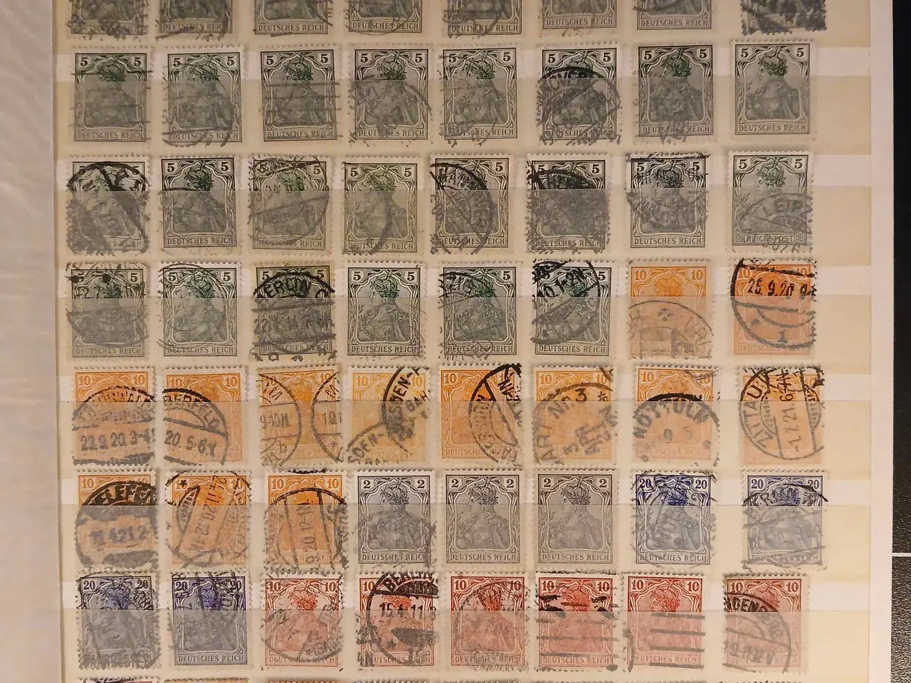 Billede 3 - Tyskland (201) Deutsches Reich Germaniamærker