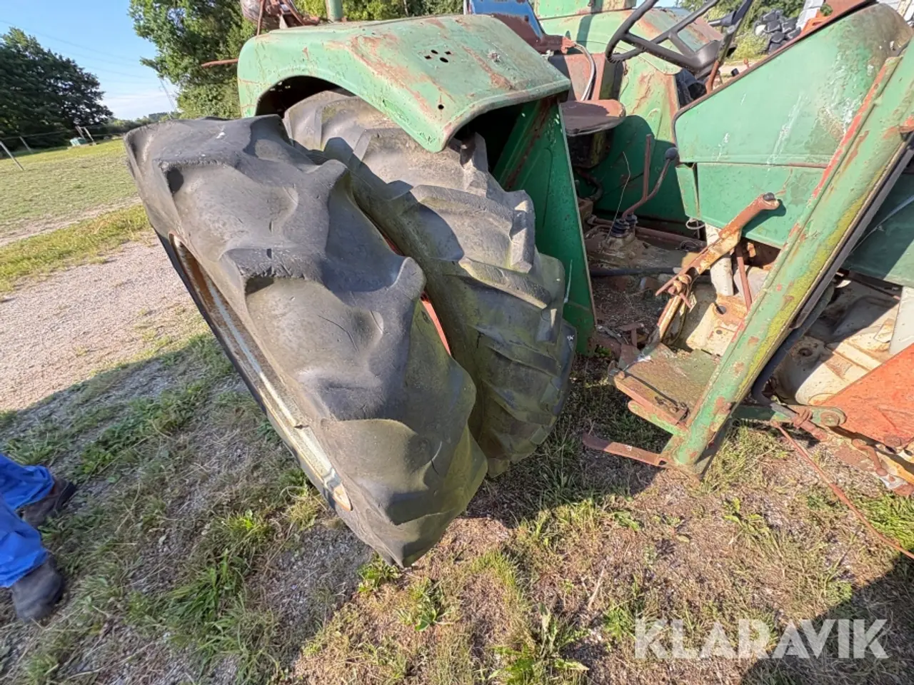 Billede 12 - Veterantraktor Deutz D500G Tvillinghjul og frontlæsser