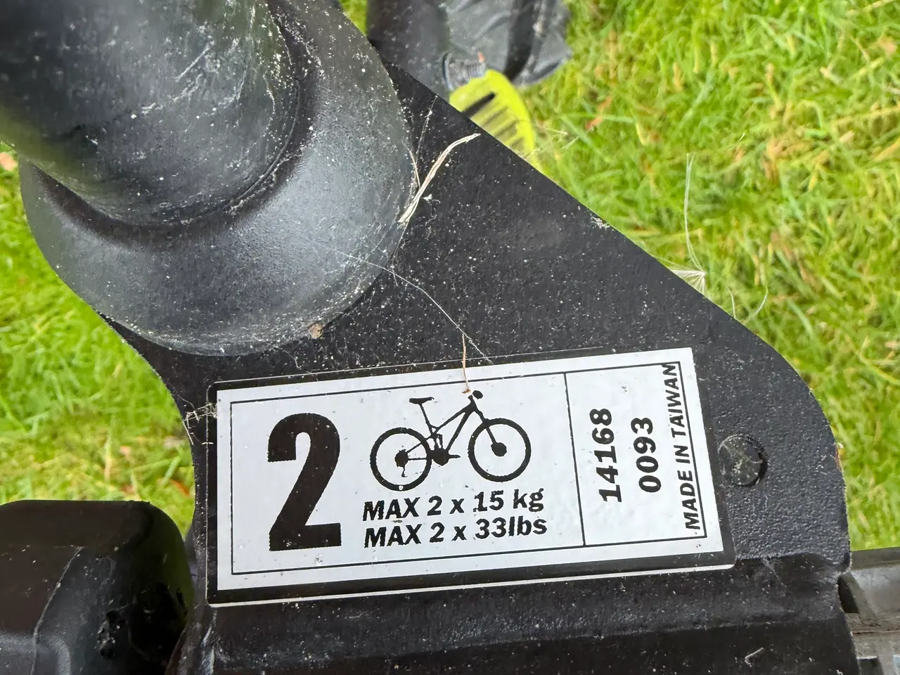 Billede 3 - Cykelholder til 2 cykler.