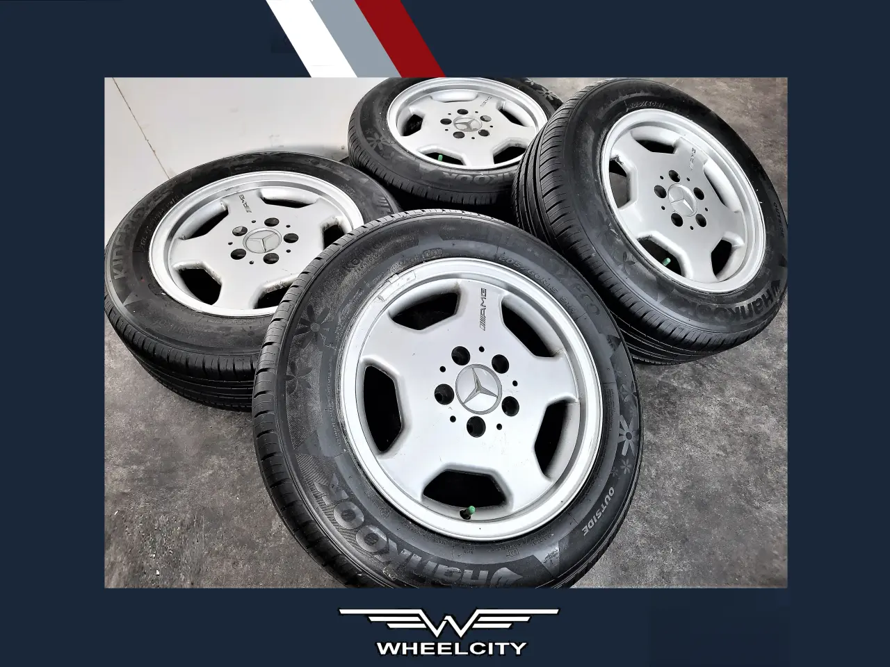 Billede 1 - 5x112 15" ET37 AMG Monoblock sommersæt
