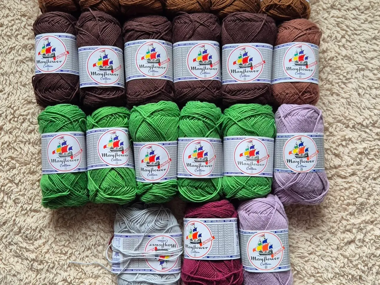 Billede 8 - Uld / Bomuld / Shetland / garn