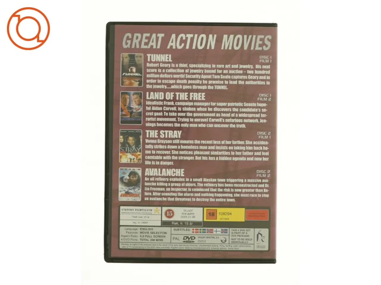 Billede 2 - Great action movies fra dvd