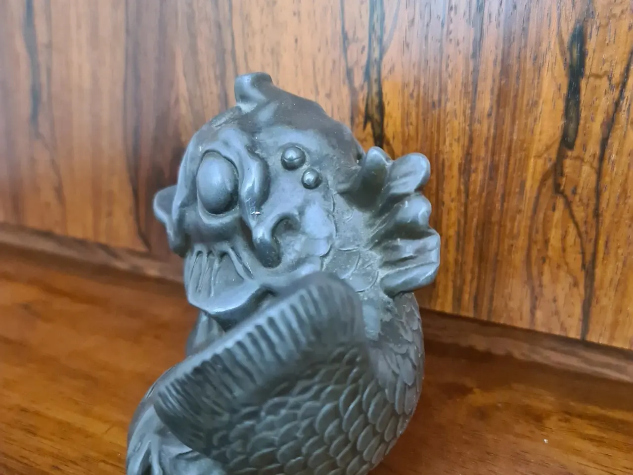 Billede 3 - Smuk Just Andersen Art Deco skulptur / fiskevase –