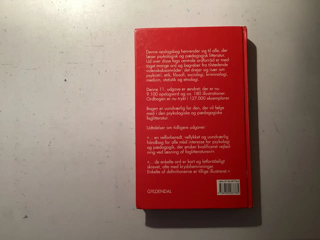 Billede 2 - Psykologisk pædagogisk ordbog sælges. 