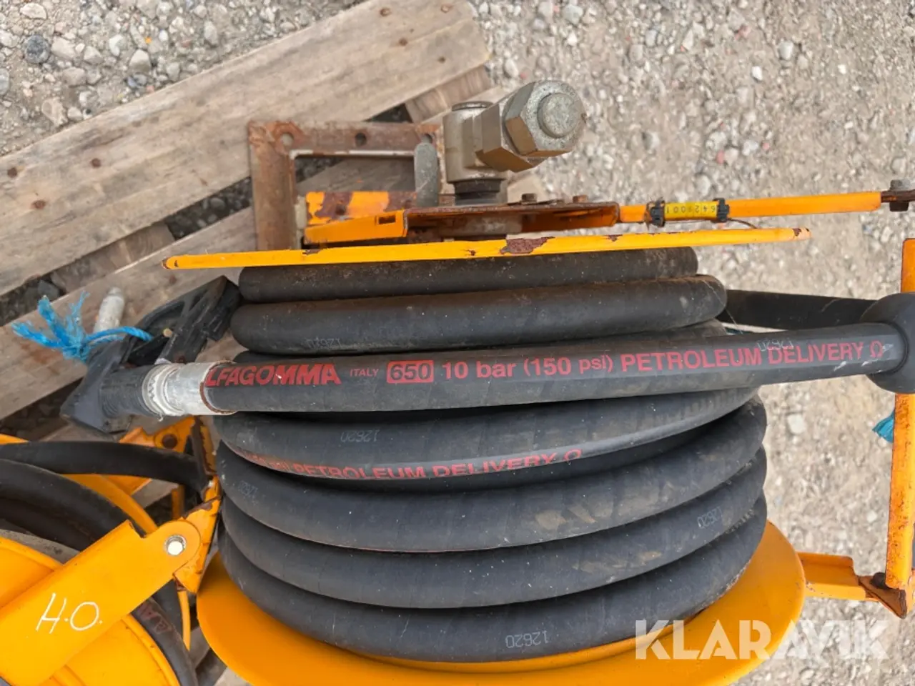 Billede 9 - Brændstofslanger Radashe Ccrha-2530-wall oprul og haner 2 styk