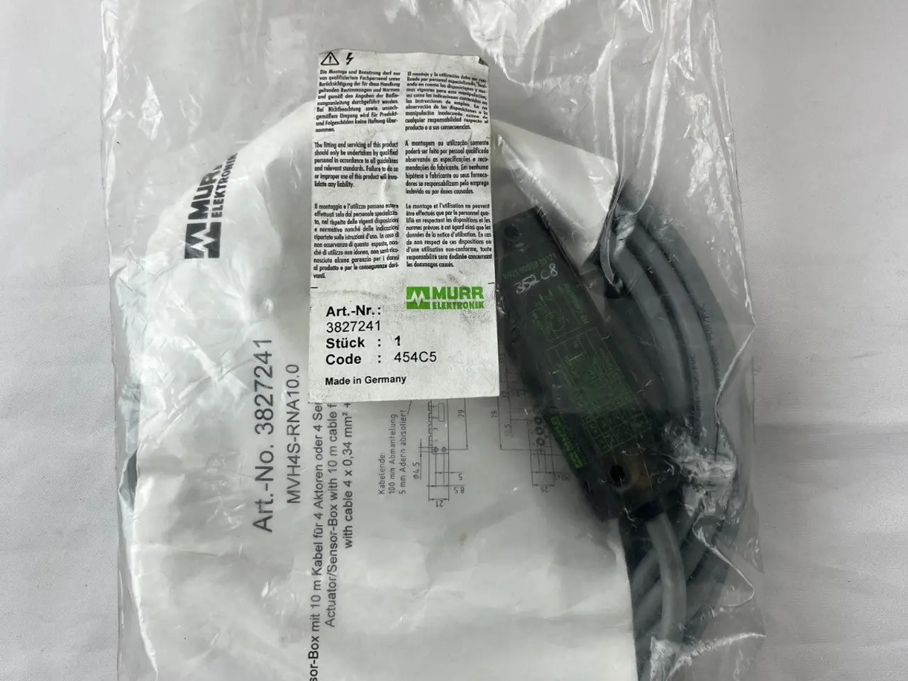 Billede 2 - Murr Elektronik 3827241 Passive Distribution Box