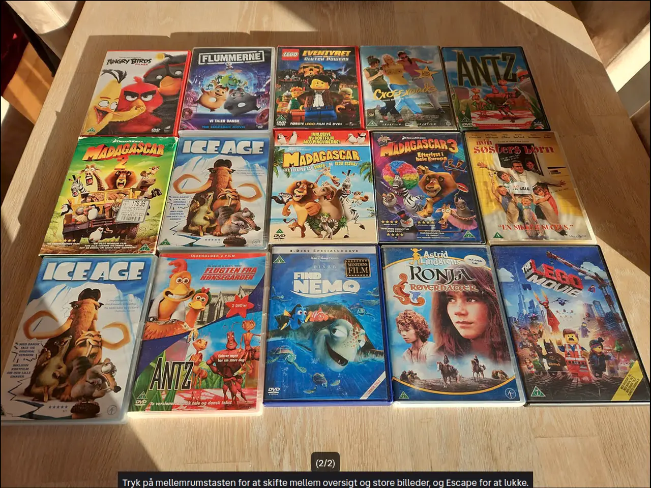 Billede 2 - Børnefilm, fra 10 kr/stk
