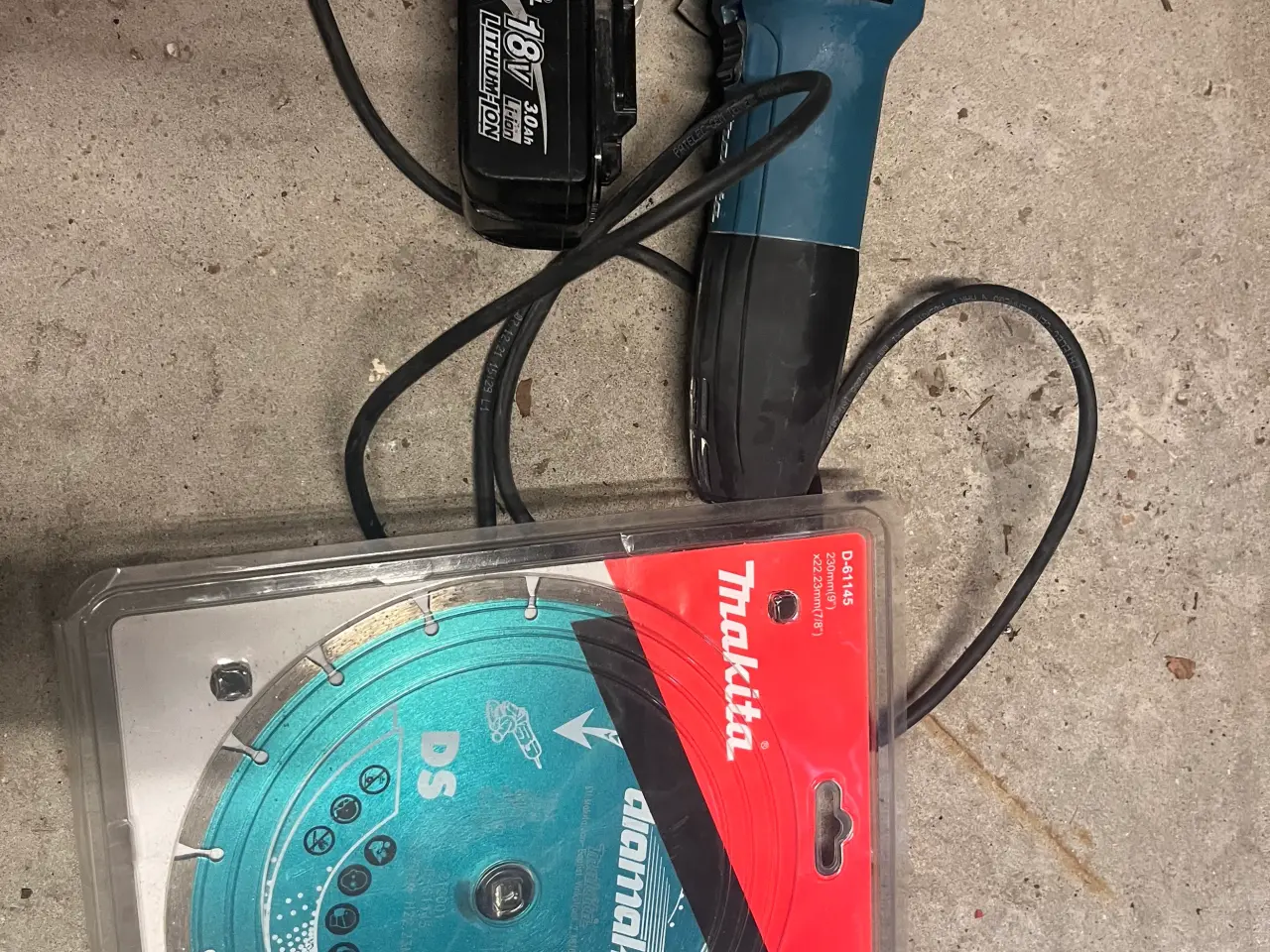 Billede 1 - Makita og 230 mm ryobi vinkelsliber