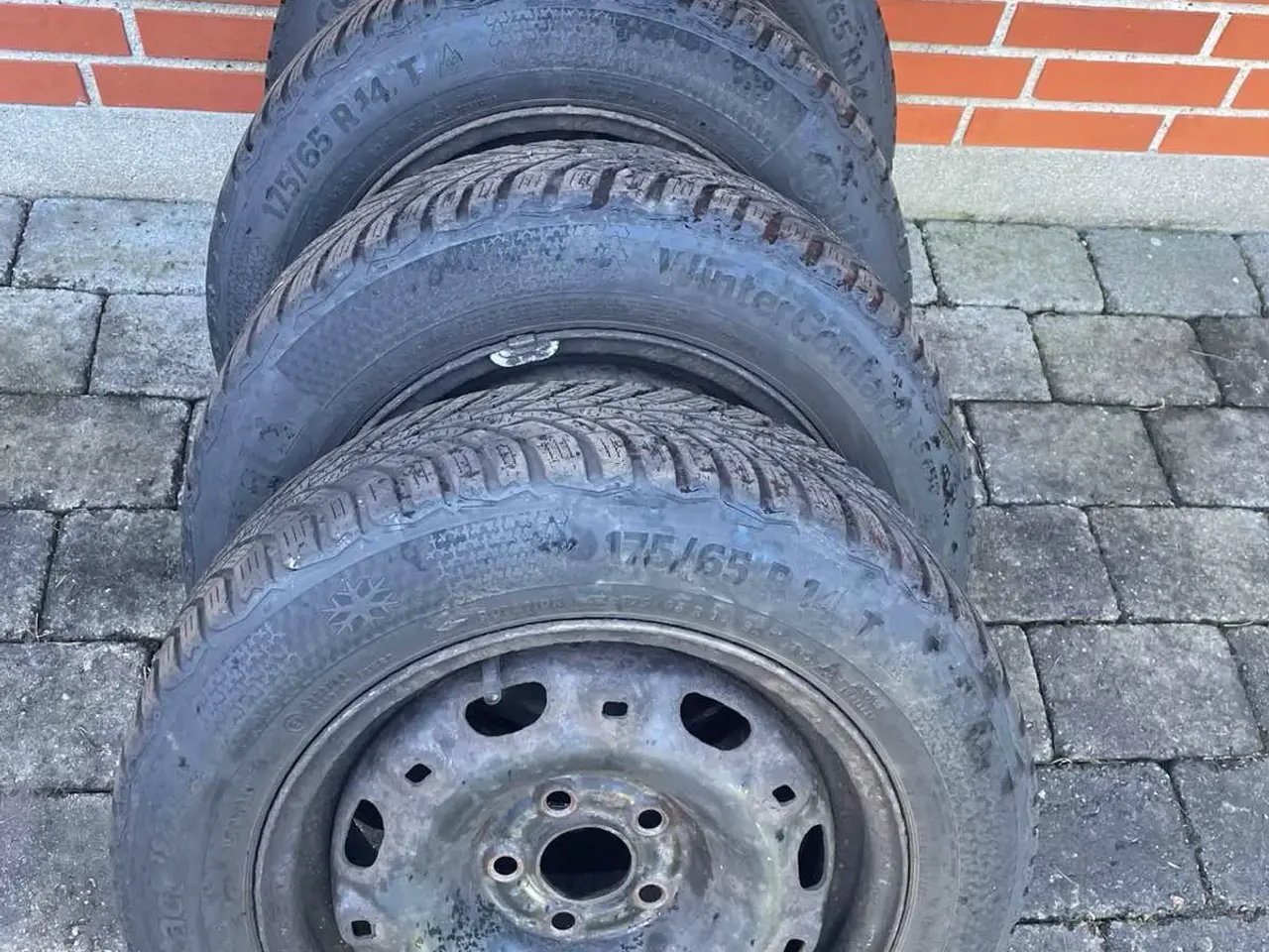 Billede 1 - 14 vinterhjul til VW Polo,Fox,Skoda,Seat osv 5x100