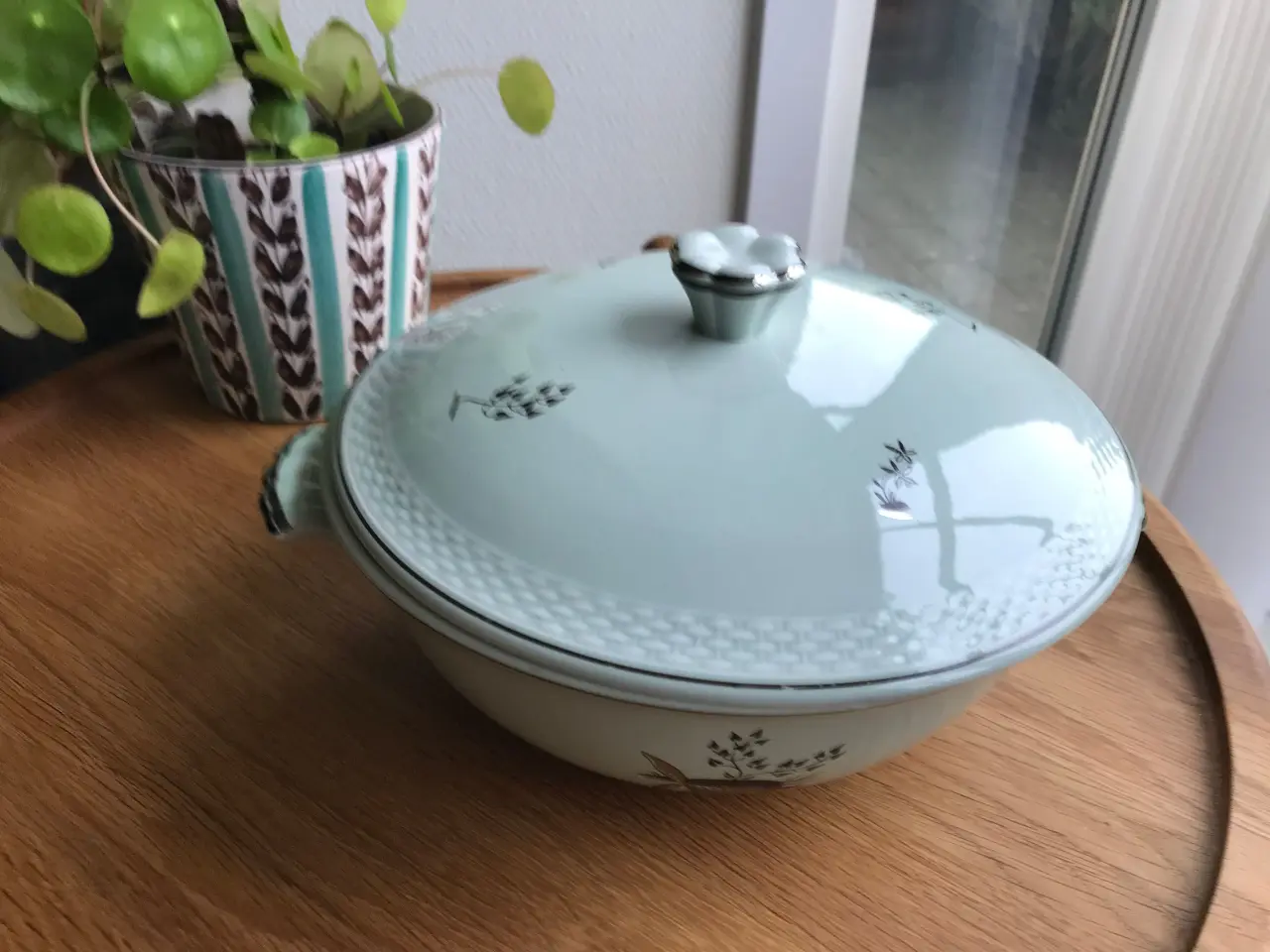 Billede 9 - Aluminia 258, Nils -  diverse dele i mintgrøn.