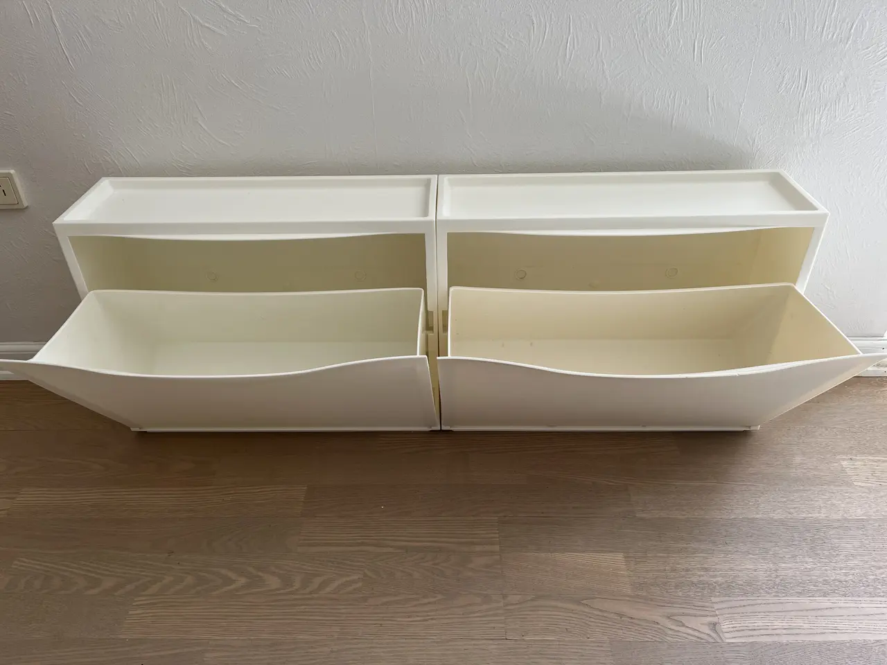 Billede 9 - Hvide IKEA TRONES skokasser - 65 kr./stk.