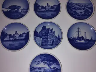 Royal copenhagen/aluminia platter
