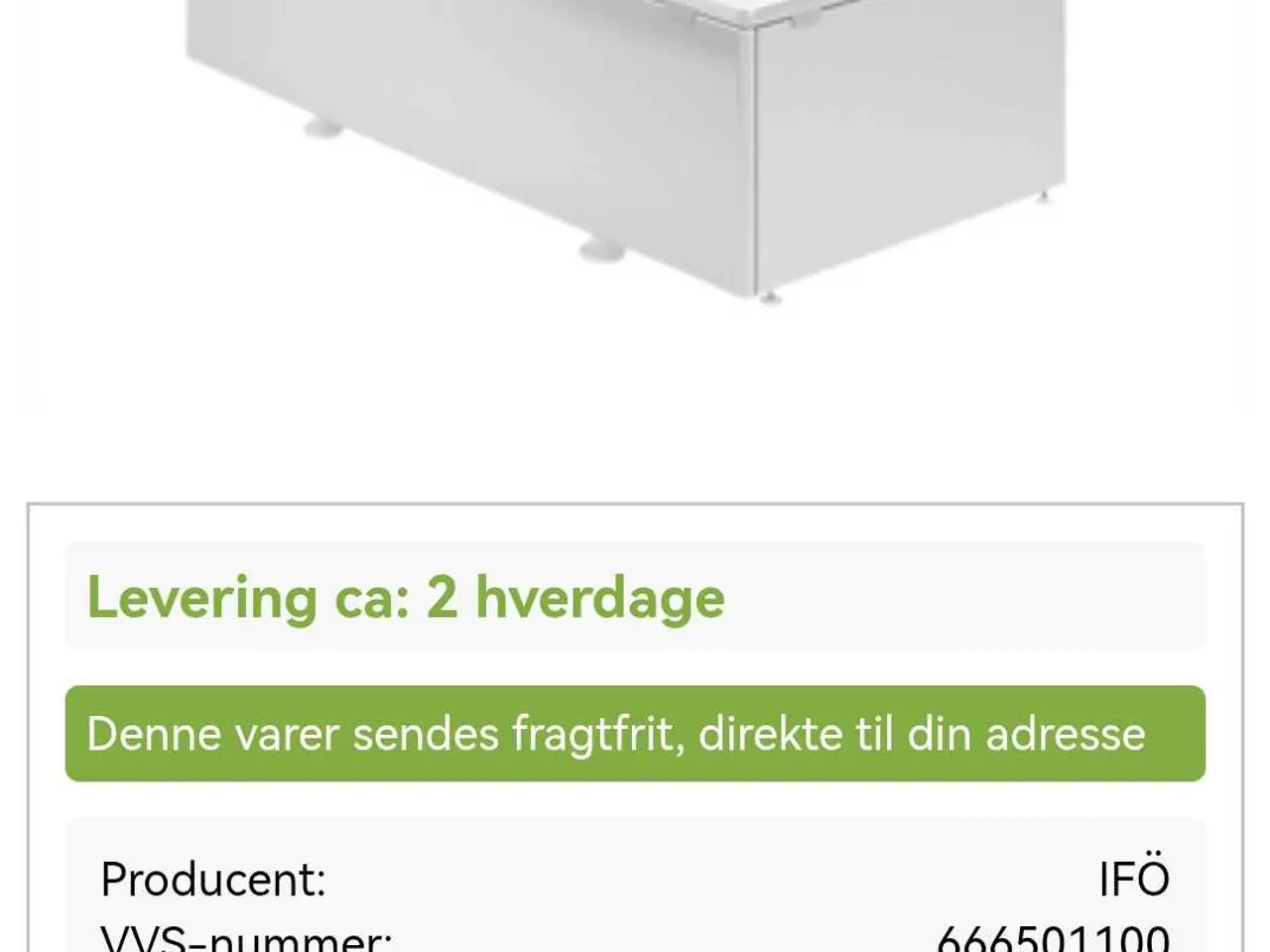 Billede 5 - Badekar fritstående, kan ugs indmures