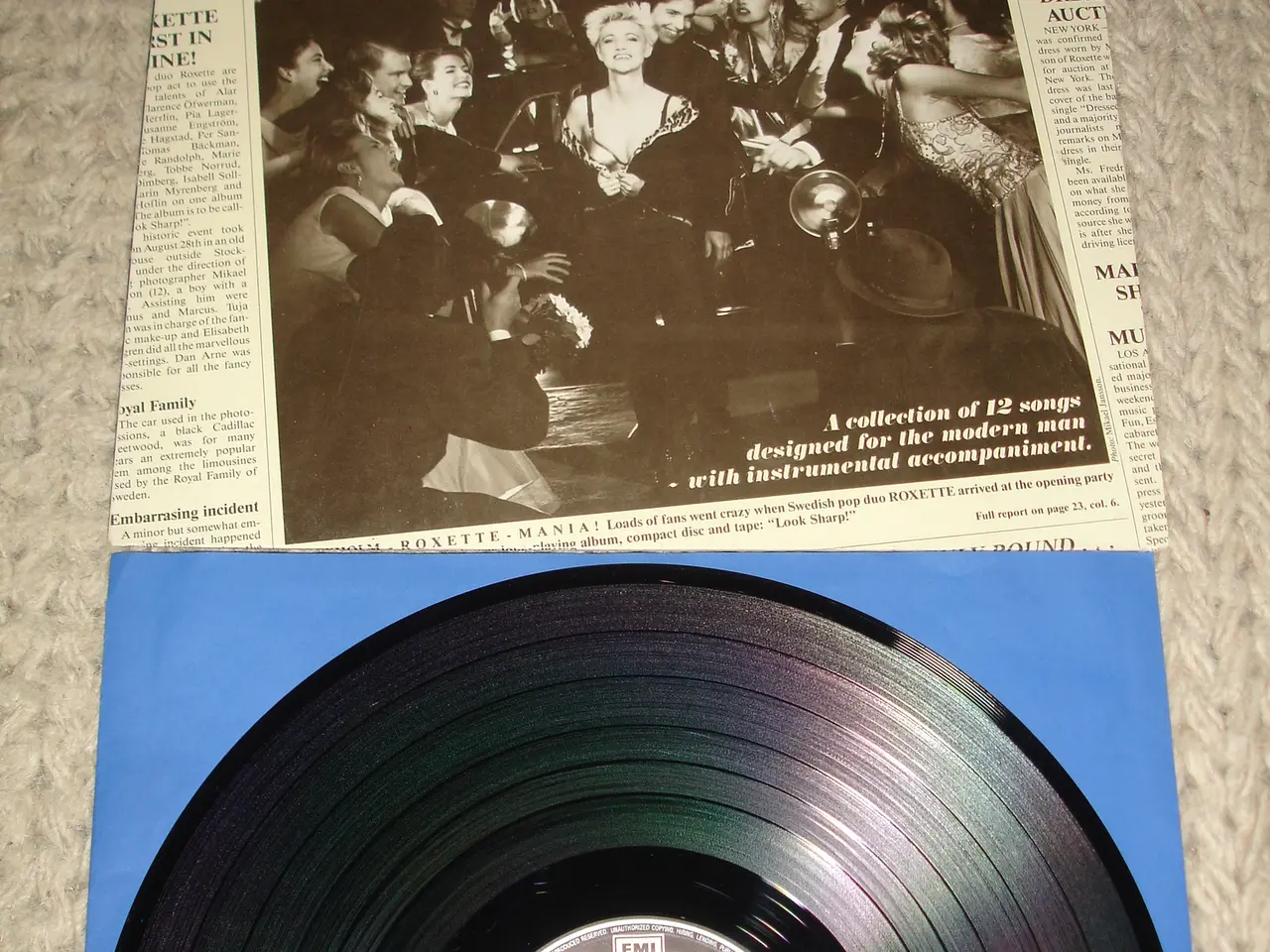 Billede 1 - (Sender gerne) Roxette – Look Sharp!