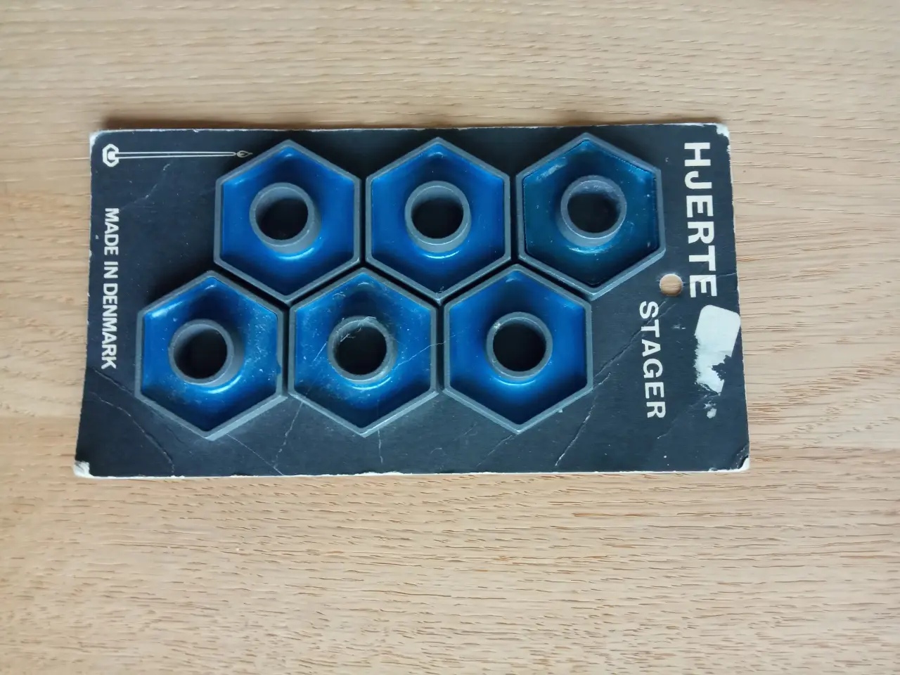 Billede 2 - Hjertestager - 6 stk. blå - Paro Design