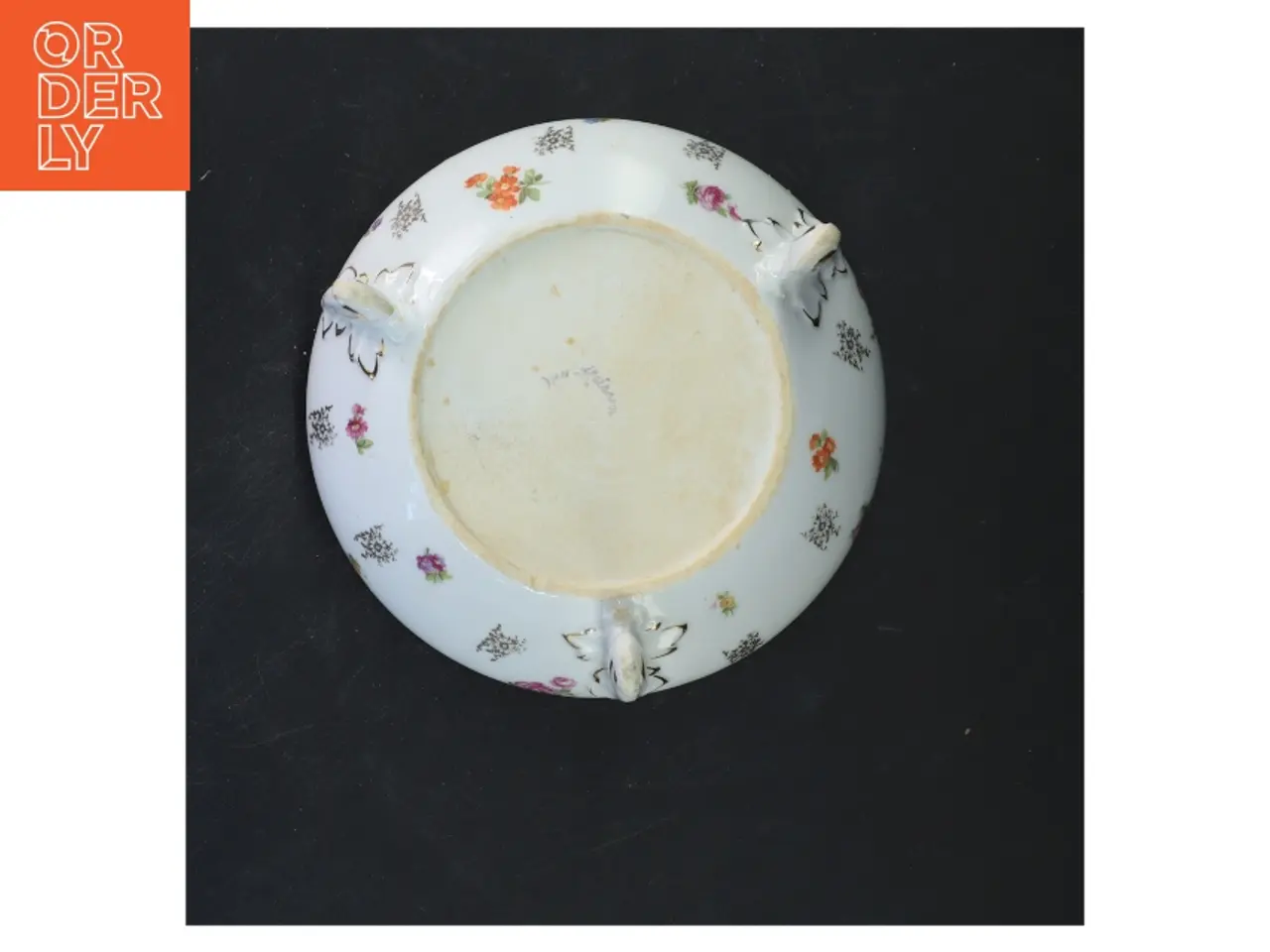 Billede 2 - Dekorativ porcelænsskål (str. 9x16 cm)