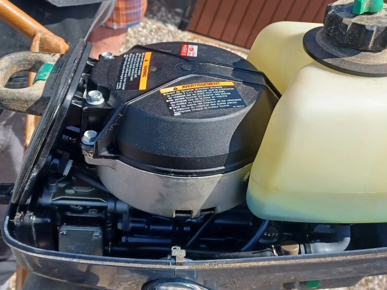 Billede 3 - Robåd med 5hk påhængsmotor