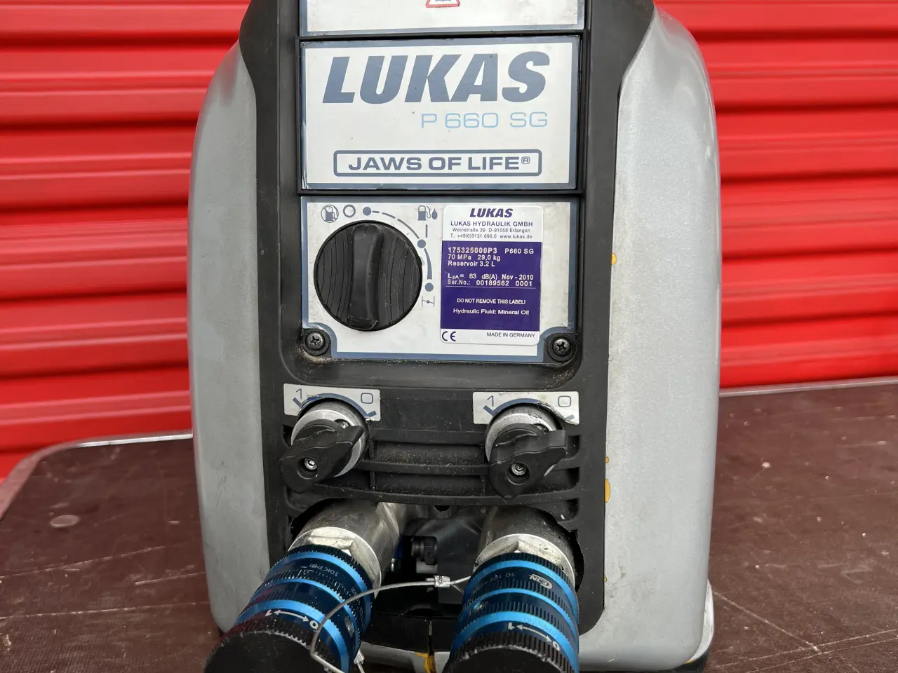 Billede 1 - Lukas P 660 hydraulisk pumpe / hydraulikstation