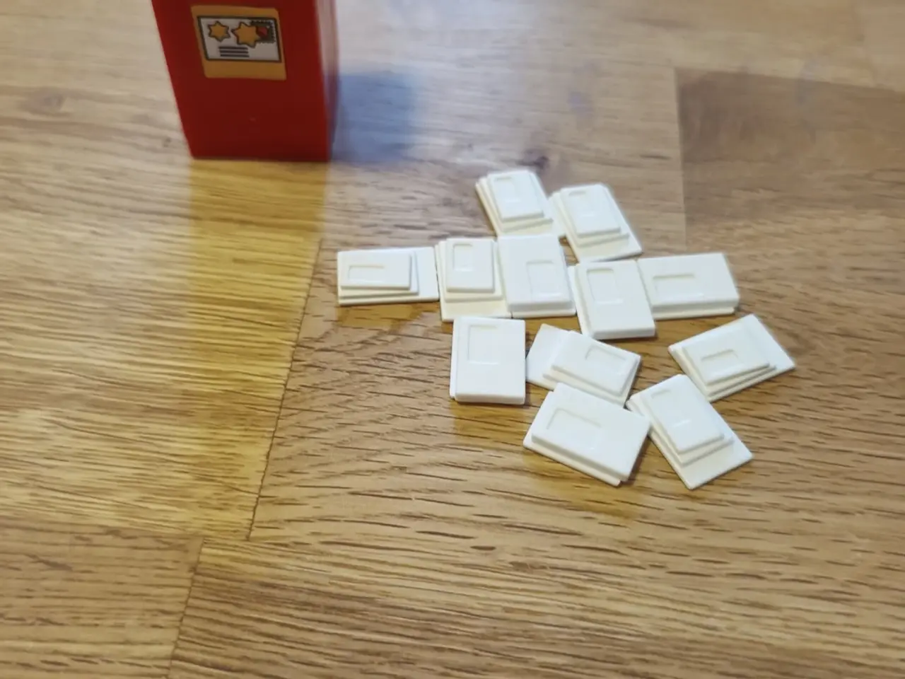 Billede 1 - Playmobil jule postkasse med mange breve