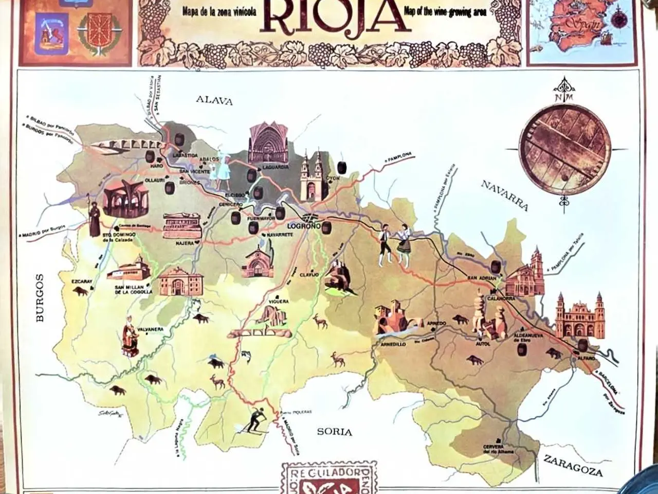Billede 3 - Unikke store plakater RIOJA VIN 