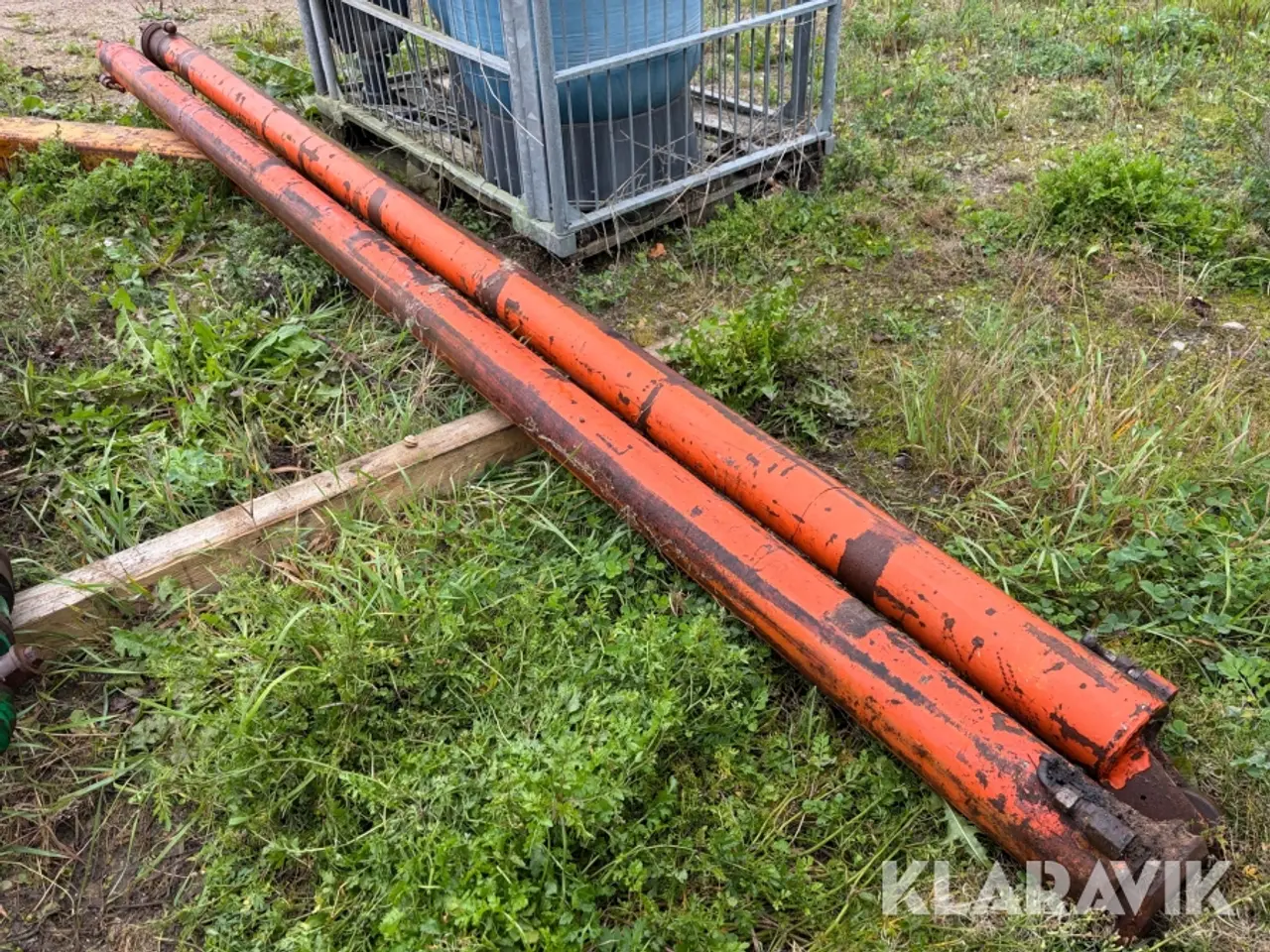 Billede 1 - Hydraulikcylindre dobbeltvirkende - 2 styk