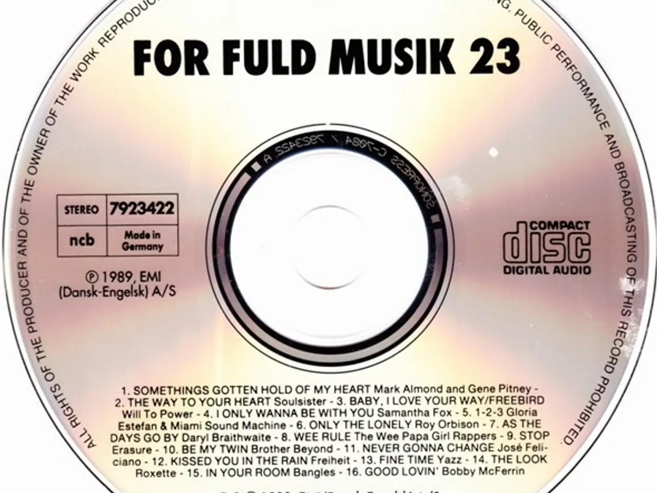 Billede 3 - Diverse kunstnere – For Fuld Musik 23 – CD