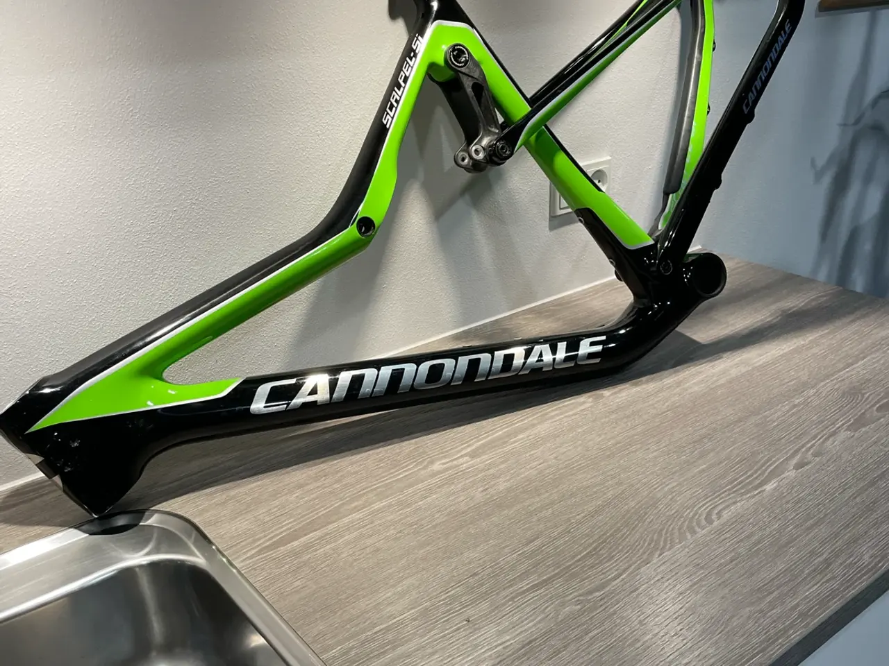 Billede 1 - Cannondale HM stel Carbon large