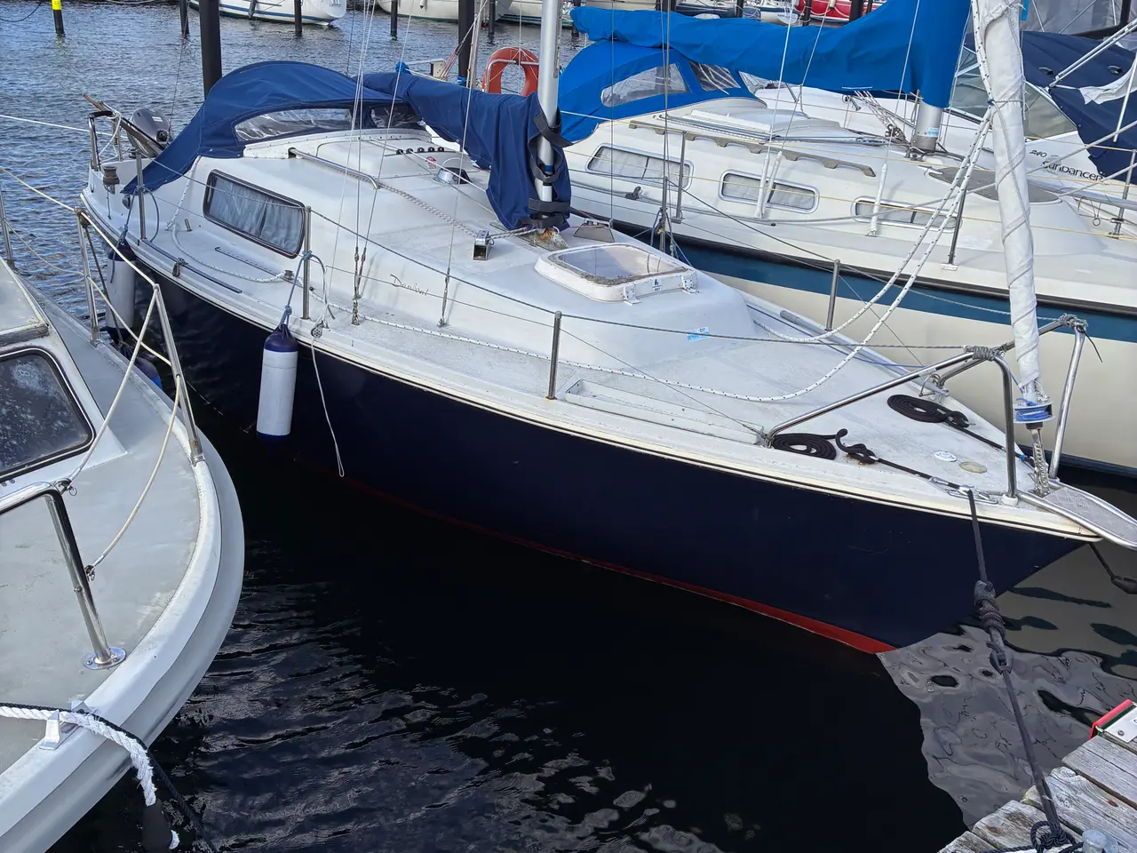 Billede 1 - 24 fods Danboat 23 sejlbåd
