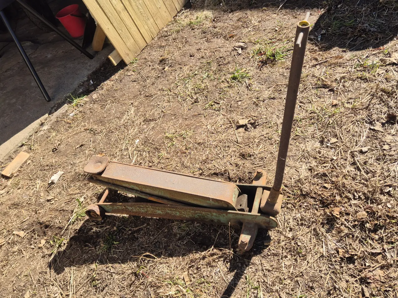 Billede 2 - Donkraft hydraulisk gulvmodel metal