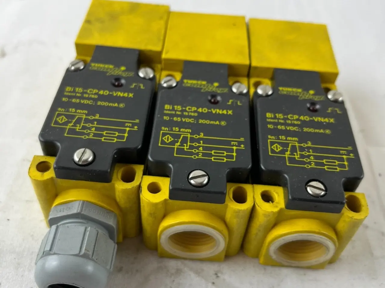 Billede 5 - 3x Turck Bi 15-CP40-VN4X Proximity Sensor 15mm