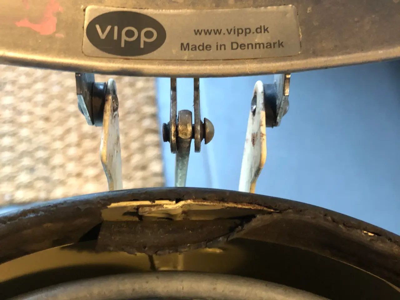 Billede 7 - Cremefarvet Vipp skraldespand 53 cm høj