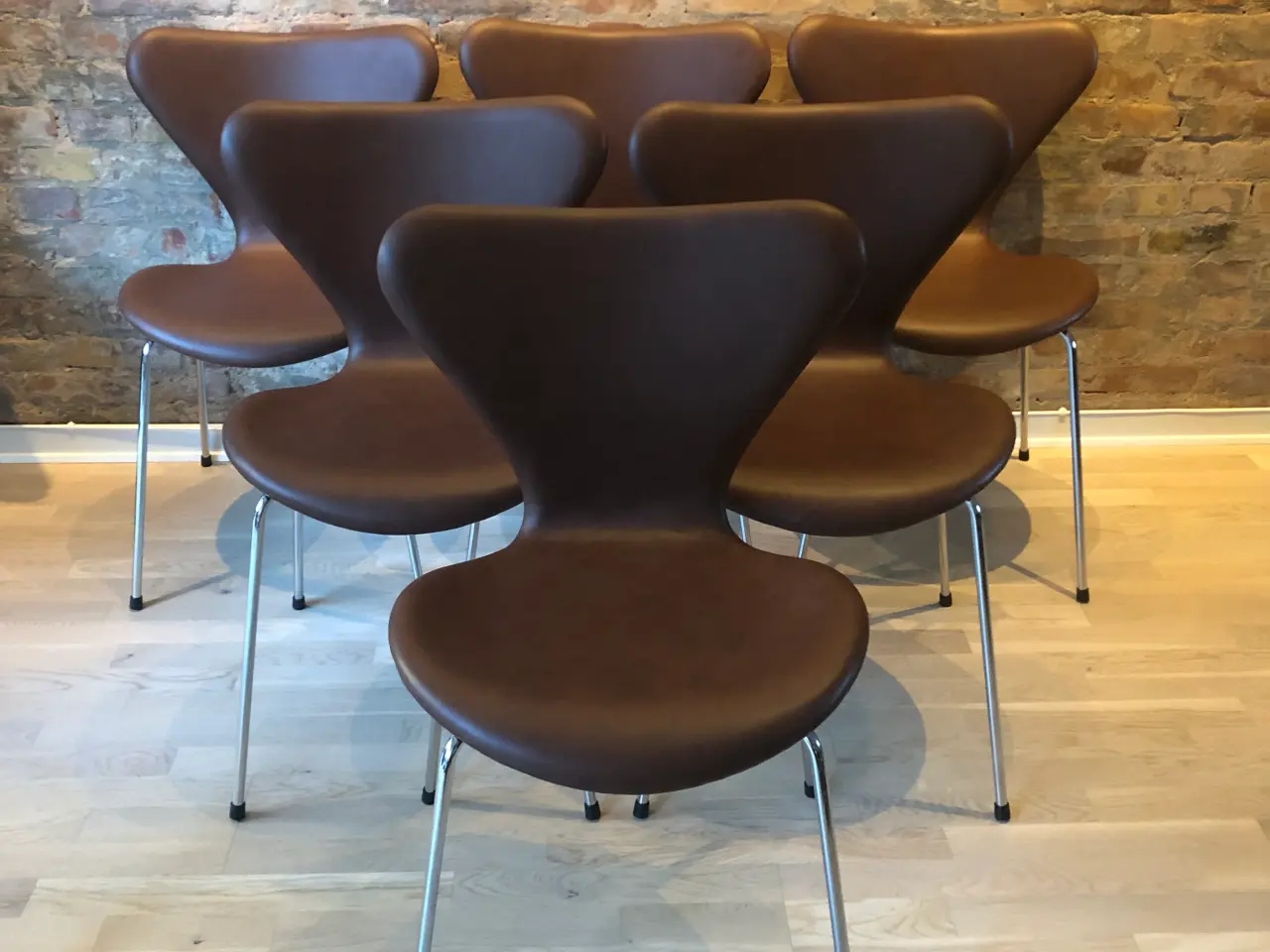 Billede 7 - Arne Jacobsen syverstole 3107