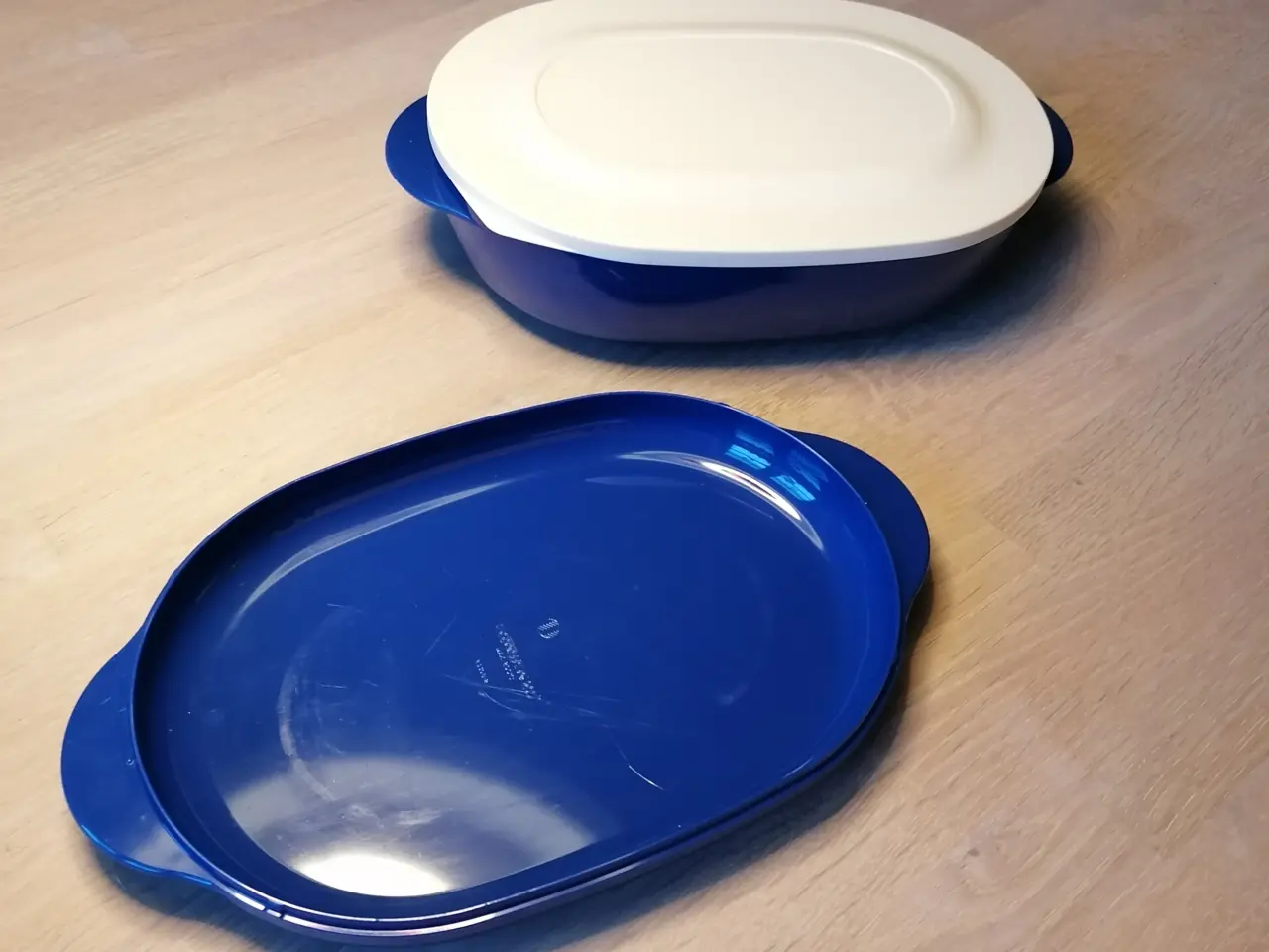 Billede 3 - Tupperware Micro ovns fad med eks. låg til opbevar