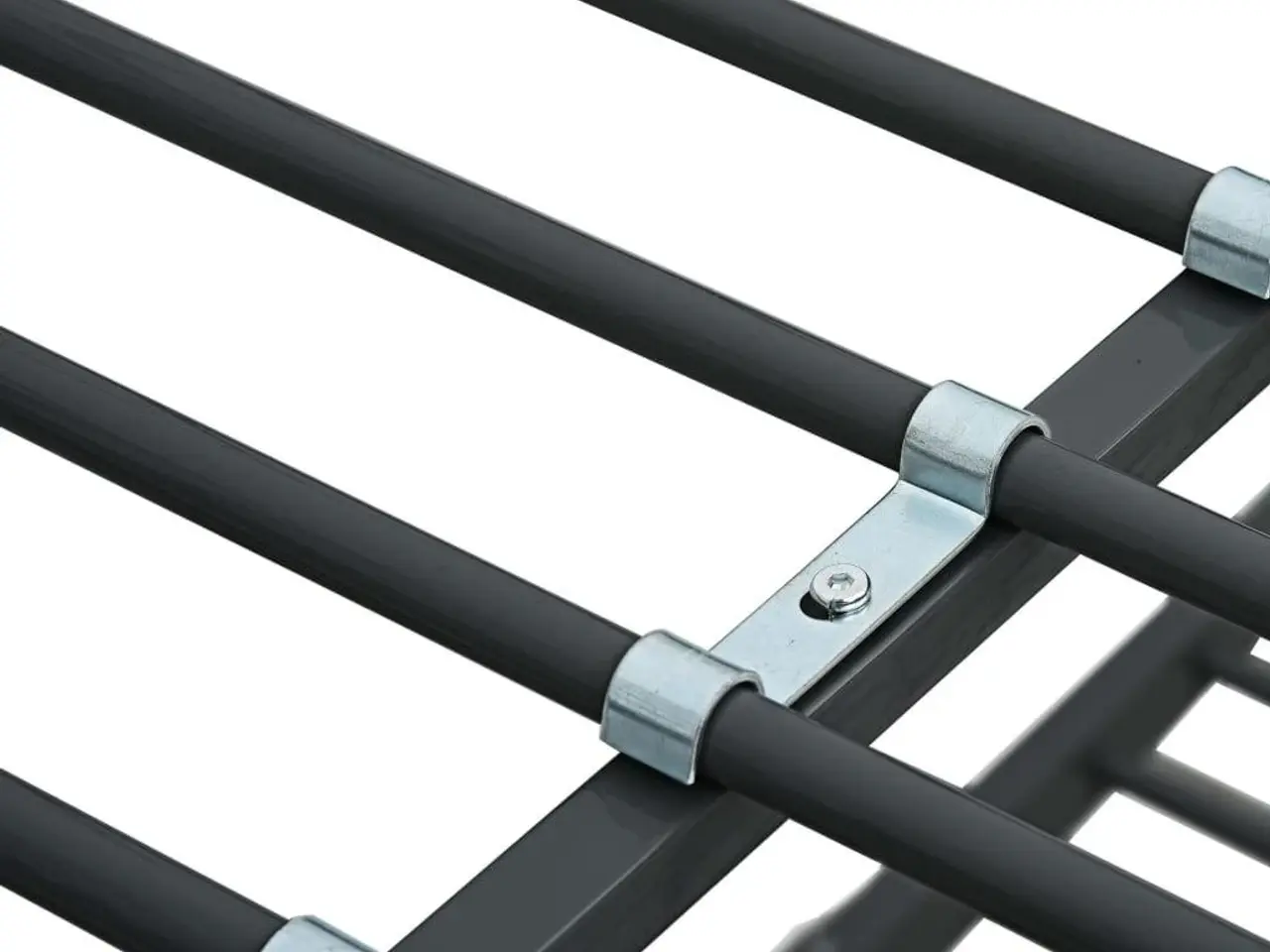 Billede 5 - Køjeseng i metal - sengestel 140 × 200 / 90 × 200 cm, sort