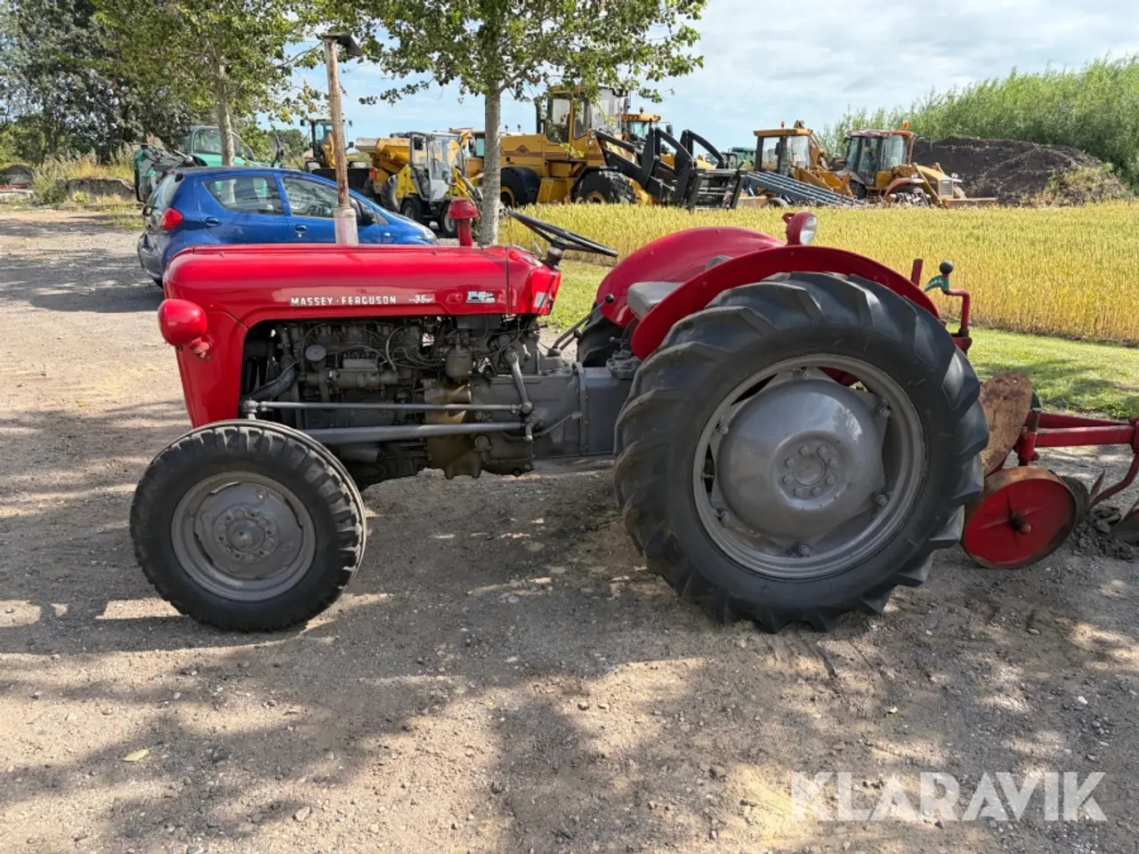 Billede 2 - Veterantraktor Massey Ferguson 35