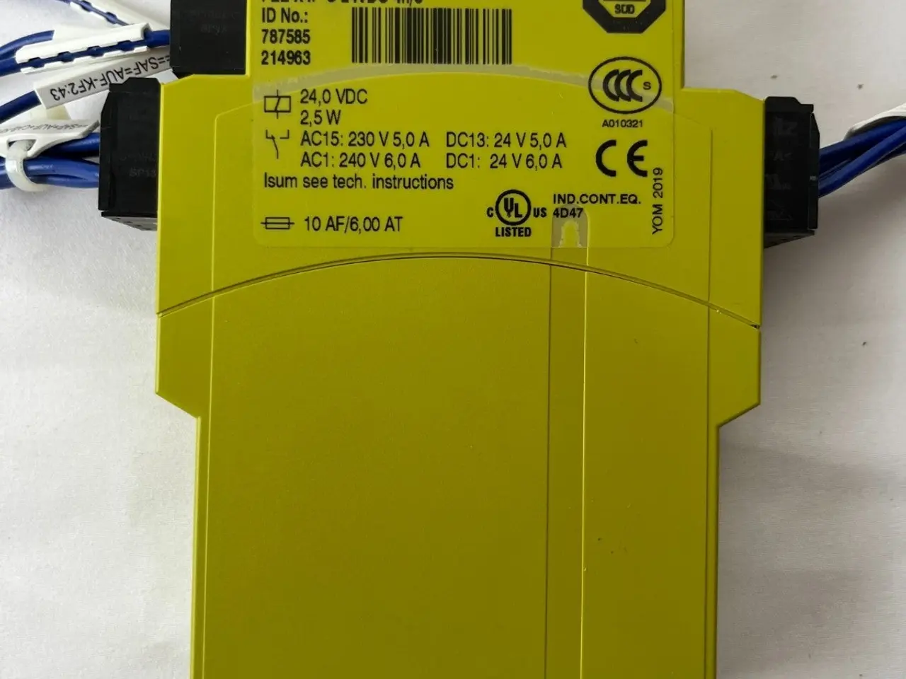 Billede 6 - Pilz 787585 PZE X4P sikkerhedsrelæ Contact 24VDC