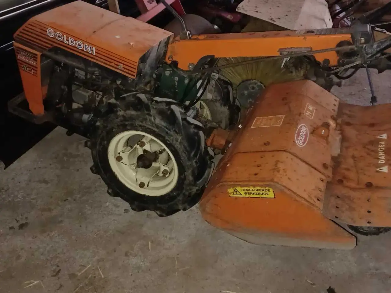 Billede 7 - OK Nibbi OHV Byt m G 719 / Plænetraktor Køreklar O