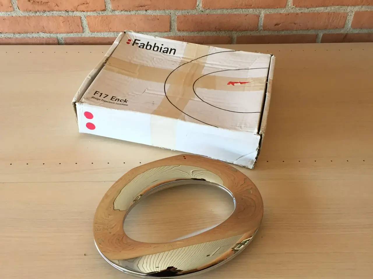 Billede 1 - Designer lampe chrom