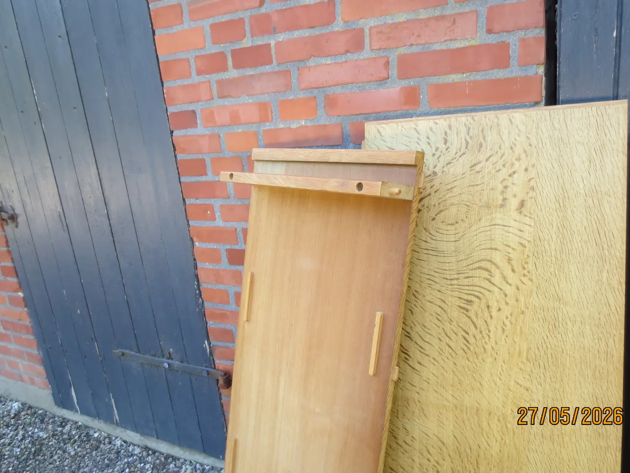Billede 7 - 1 stk Rund Rosengaard bord i Egetræ med 4 plader
