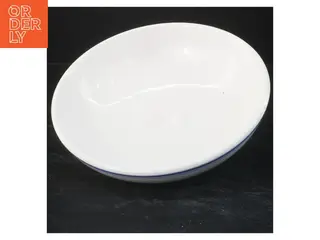 Porcelæn låg (str. Ø 19,5 cm)