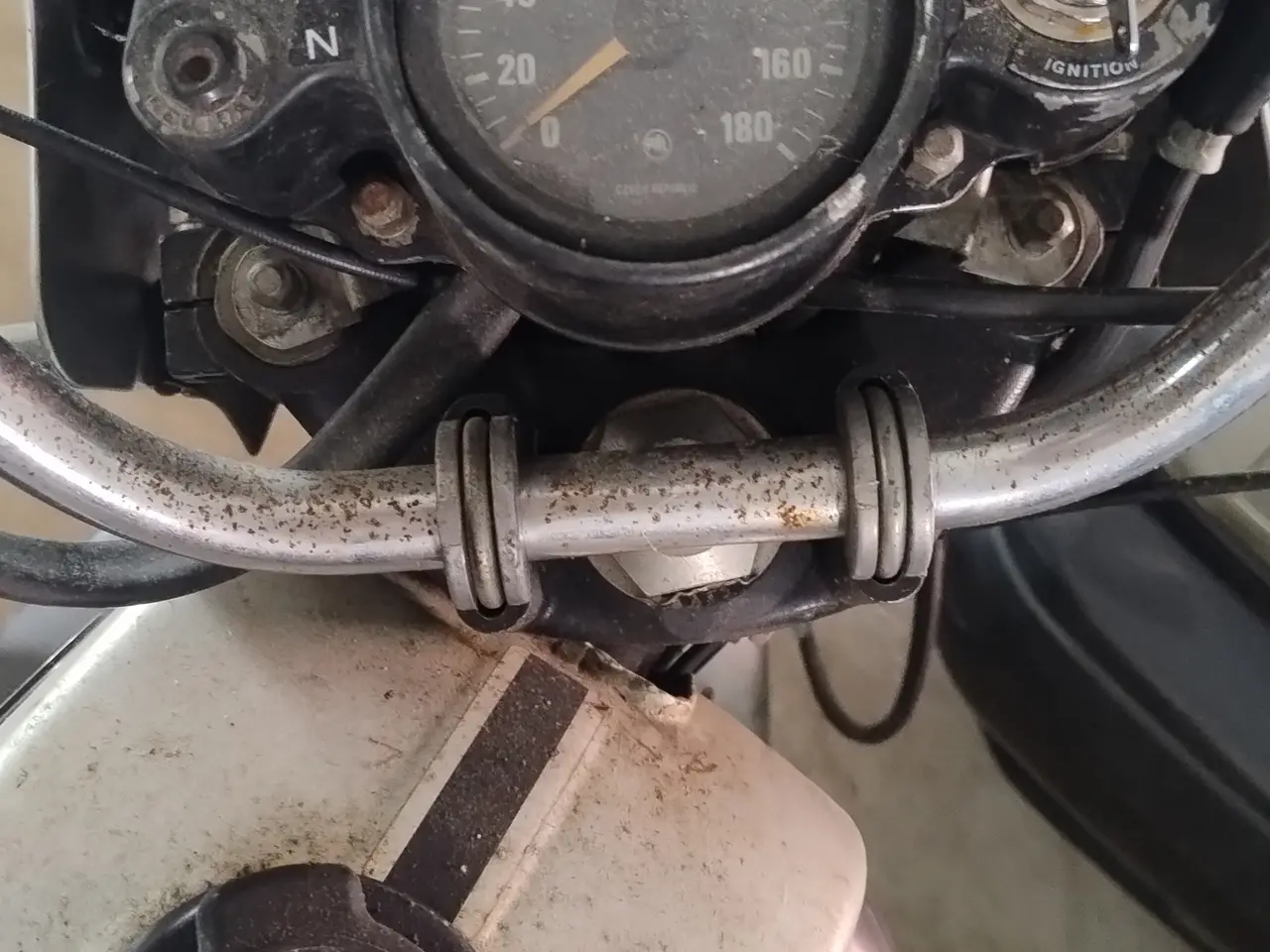 Billede 6 - CZ 180 CC klargjort til syn Kører fint 