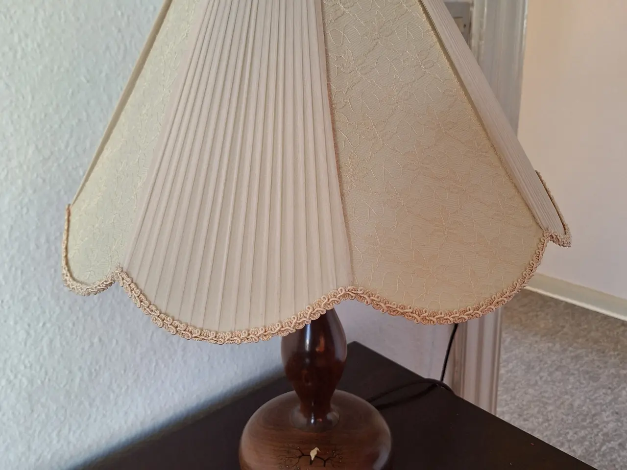 Billede 5 - Sjælden træ bordlampe