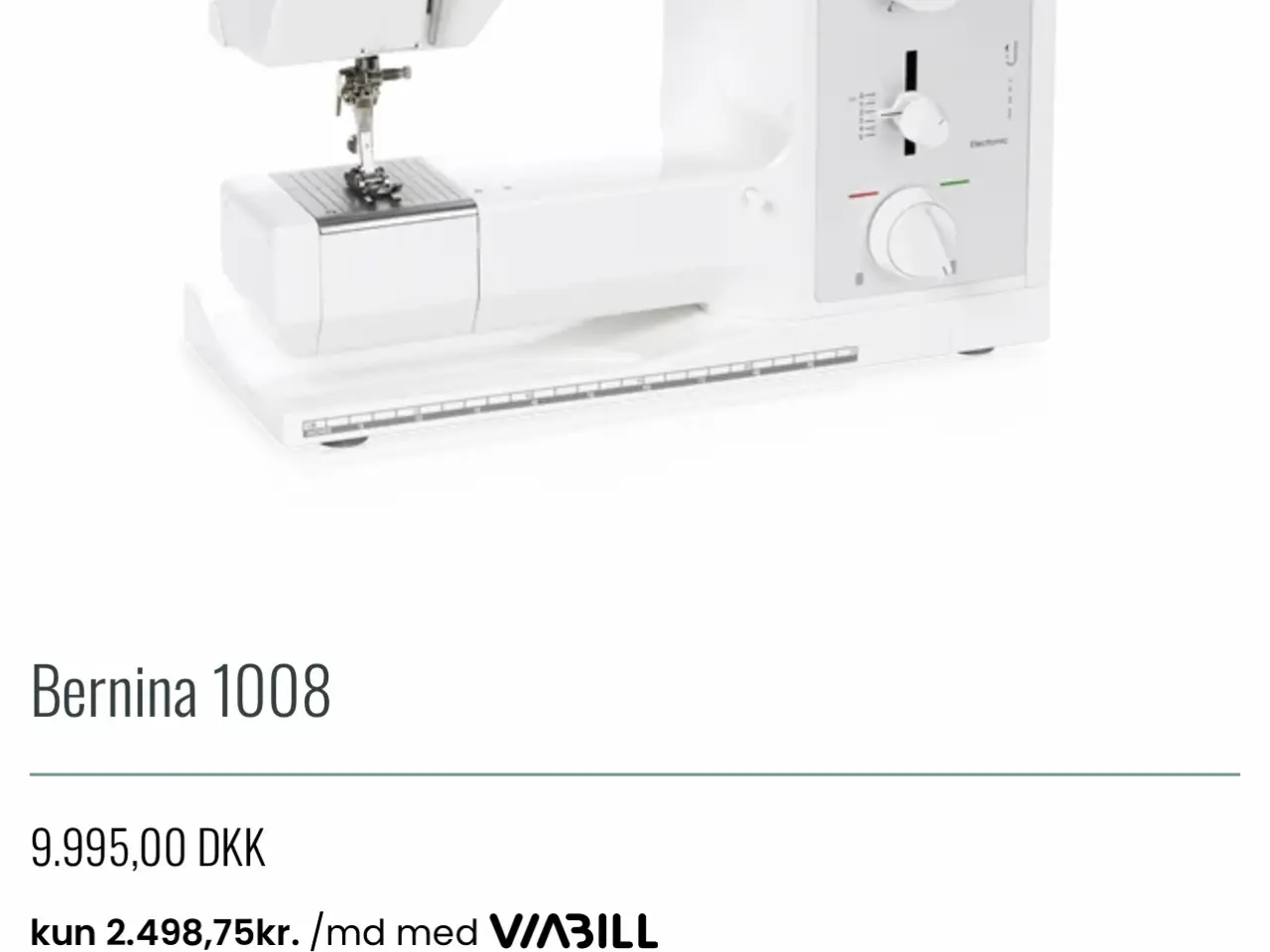 Billede 16 - Bernina 1008 symaskine