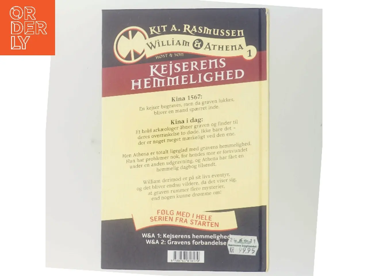 Billede 3 - Kejserens hemmelighed af Kit A. Rasmussen (Bog)
