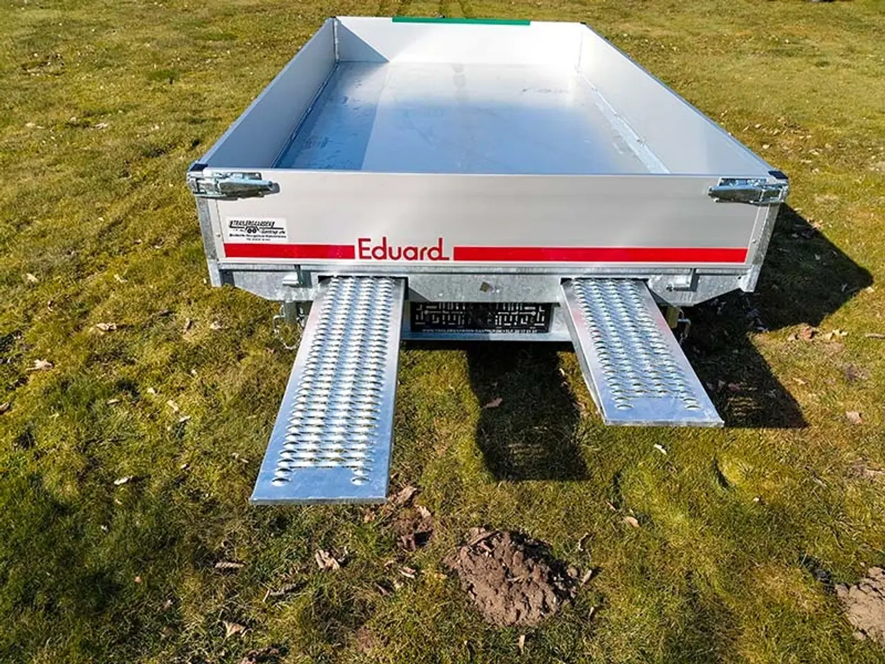 Billede 6 - EDUARD trailer 3318-3500.63 EL tip m/Ramper og støtteben