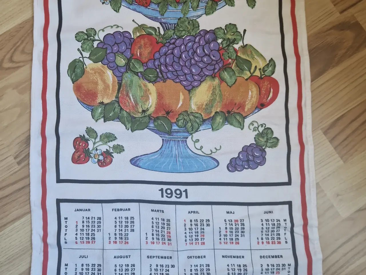 Billede 1 - Helt nyt kalender viskestykke